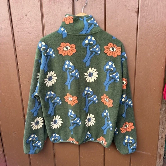 Parks Project Mushroom Fleece Pullover Small - Picture 7 of 9
